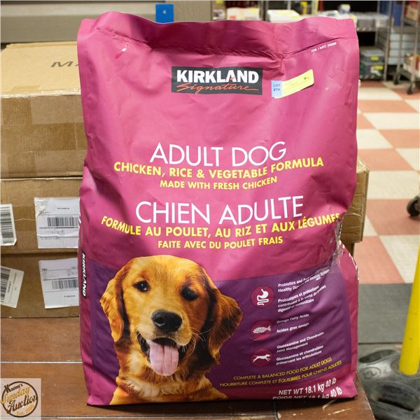 KIRKLAND CHICKEN & RICE ADULT DOG FOOD