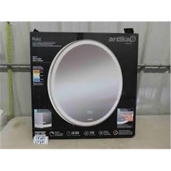 MATEO WALL MIRROR WITH LED LIGHT & DEFOGGER
