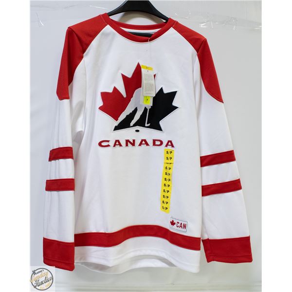 BRAND NEW TEAM CANADA SMALL SIZE HOCKEY JERSEY