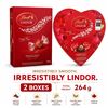 Image 1 : LINDT LINDOR MILK CHOCOLATE BOXES 264G BB 06/26