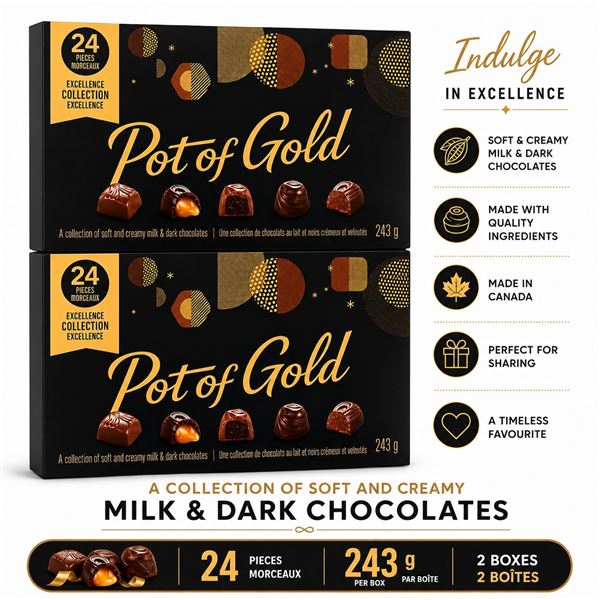 2 POT OF GOLD EXCELLENCE COLLECTION 243G BB 04/26