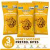 Image 1 : 3 SNACK FACTORY HONEY MUSTARD BITES 240G BB 05/26