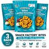 Image 1 : 3 SNACK FACTORY ZESTY RANCH BITES 240G BB 05/26