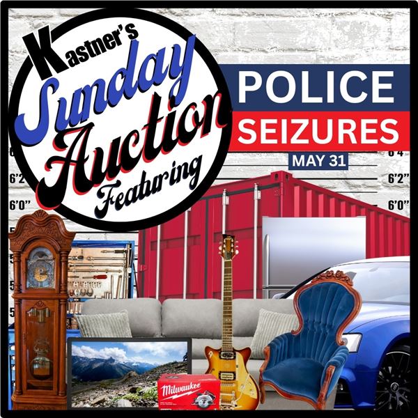 ALL POLICE SEIZURES ARE SOLD AS IS