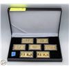 Image 1 : POLICE SEIZURE: 7 GOLD PLATED BARS
