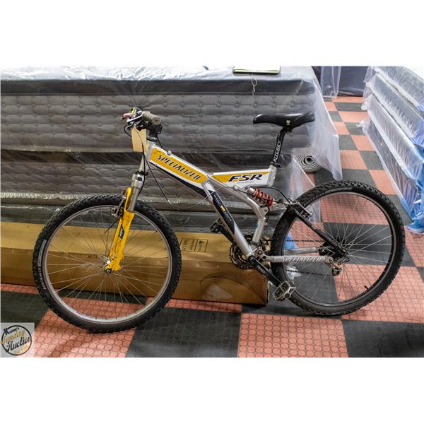 POLICE SEIZURE: SPECIALIZED FULL SUS. MTN BIKE 26"