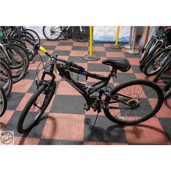 POLICE SEIZURE: HYPER FULL SUSPENSION MTN BIKE