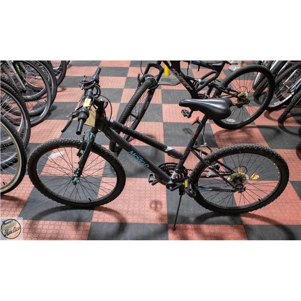 POLICE SEIZURE: UNKNOWN BLACK TAPE MTN BIKE 24"