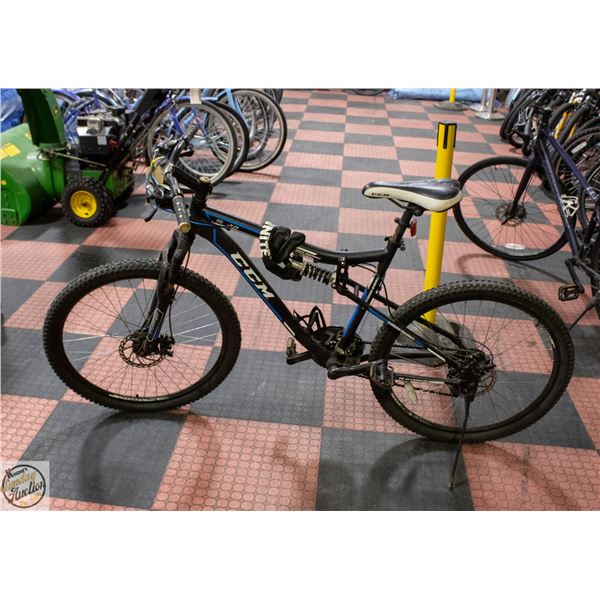 POLICE SEIZURE: CCM FULL SUSPENSION MTN BIKE 26"