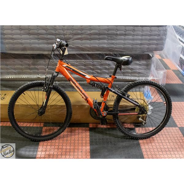 POLICE SEIZURE: NAKAMURA FULL SUSPENSION MTN BIKE