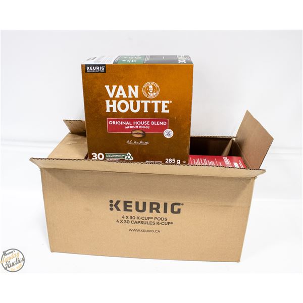 CASE OF 4 BOXES OF KERUIG VAN HOUTTE ORIGINAL