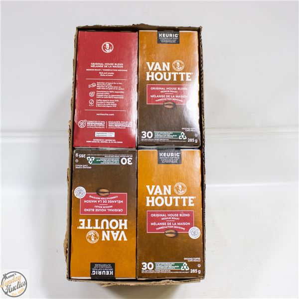 CASE OF 4 BOXES OF KERUIG VAN HOUTTE ORIGINAL