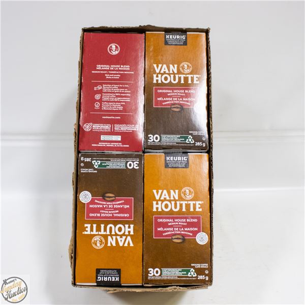 CASE OF 4 BOXES OF KERUIG VAN HOUTTE ORIGINAL