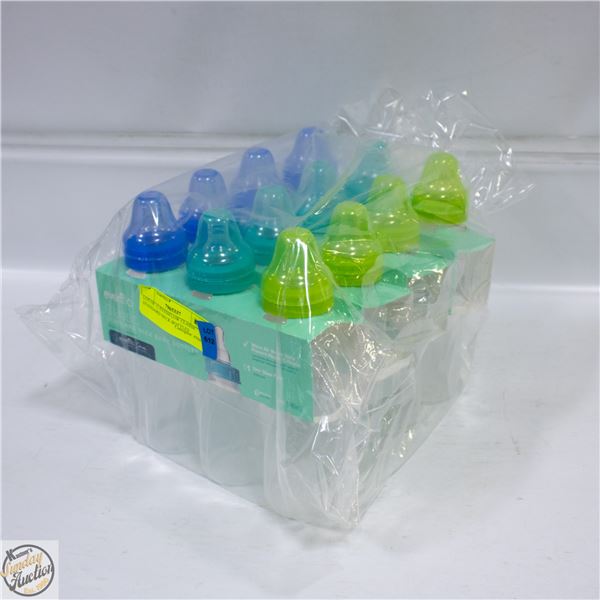 LOT OF 12 EVENFLOW CLASSIC STANDARD NECK BOTTLES