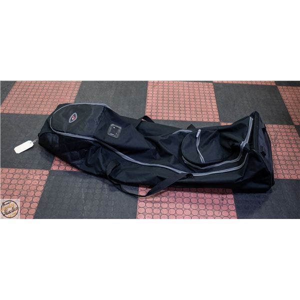 GOLF CLUB TRAVEL CASE WITH ADJUSTABLE
