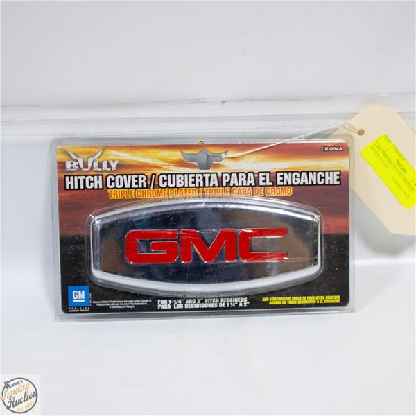 GMC CHROME PLATED TRAILER HITCH COVER