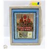 Image 1 : FRAMED DISPLAY AUTHENTIC SOVIET ERA