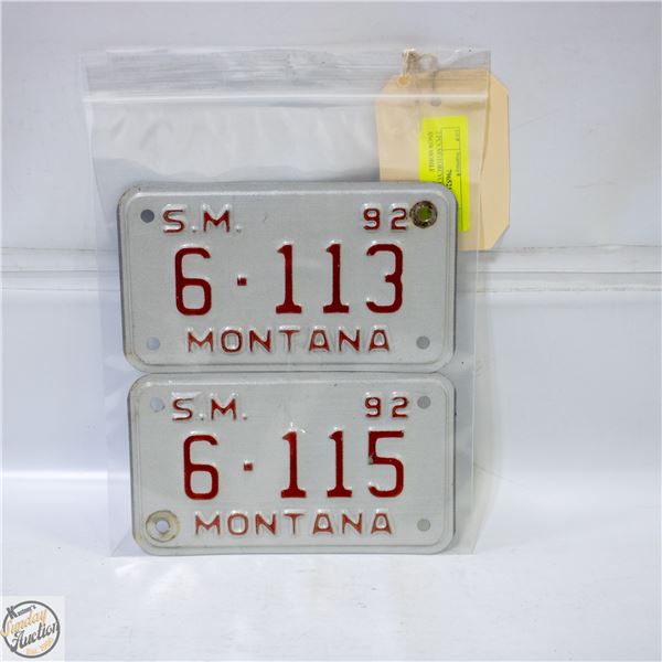 2 PCS MOTORCYCLE OR SNOWMOBILE