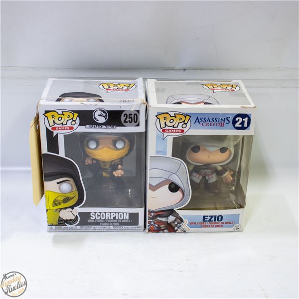 POP GAMES - EZIO #21/SCORPION #250 VINYL