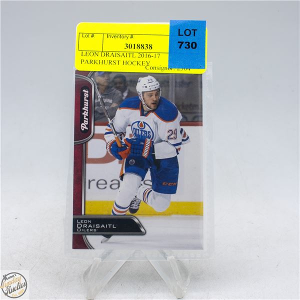 LEON DRAISAITL 2016-17 PARKHURST HOCKEY