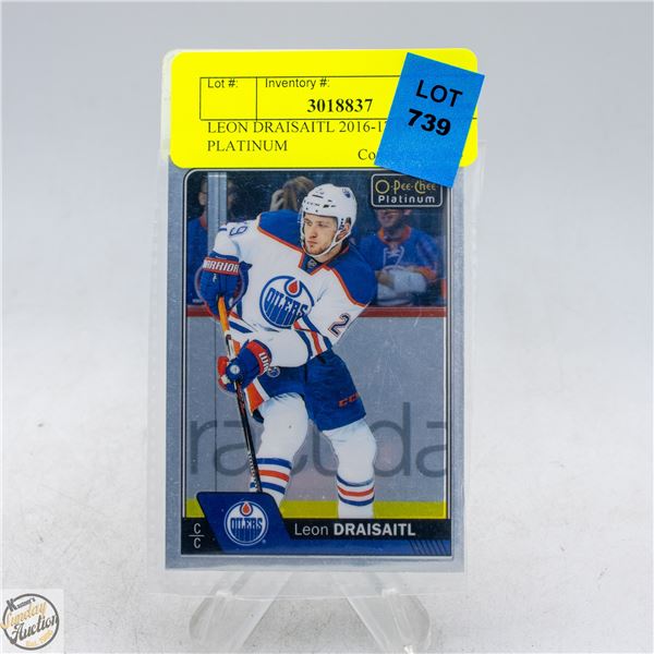 LEON DRAISAITL 2016-17 OPC PLATINUM