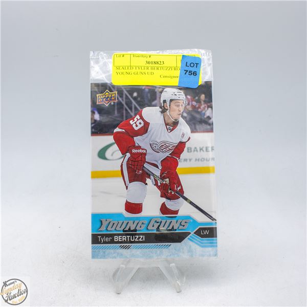 SEALED TYLER BERTUZZI ROOKIE YOUNG GUNS UD