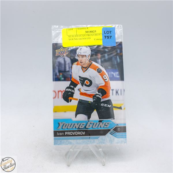 SEALED IVAN PROVOROV ROOKIE YOUNG GUNS UD