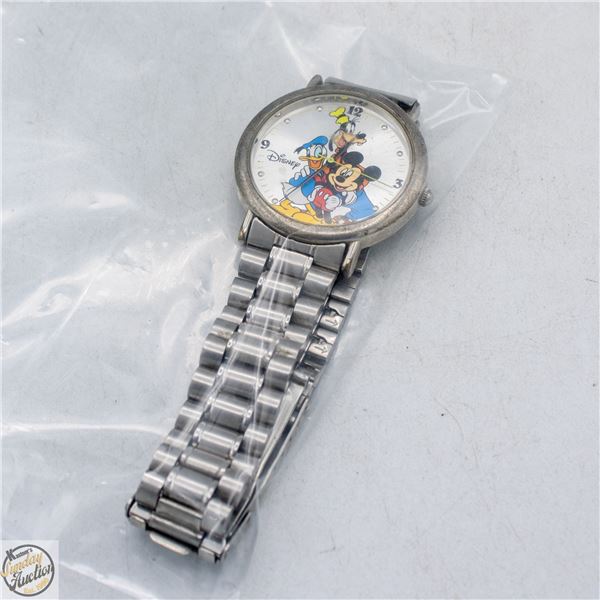 DISNEY MICKEY MOUSE + GOOFY WATCH