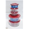 Image 1 : SET OF THREE NEW 2-CUP ANCHOR GLASS FOOD