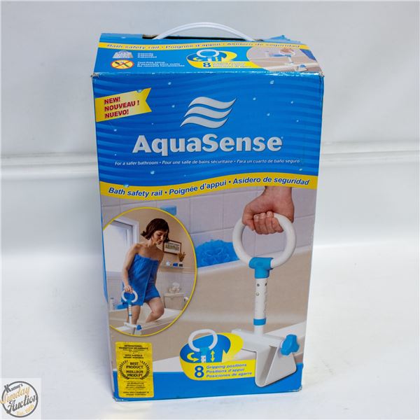 NEW AQUASENSE BATHTUB SAFETY RAIL - UNIVERSAL