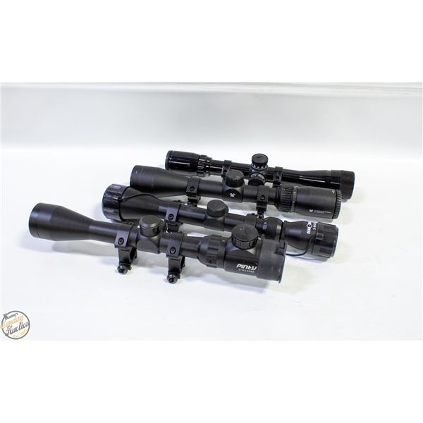 FLAT OF SCOPES "POLICE SEIZURE"