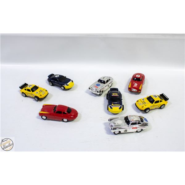 8 SLOT CARS ALL TOGETHER-ESTATE