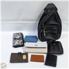 Image 1 : "POLICE SEIZURE" FLAT OF ASSORTED BAGS AND WALLETS