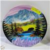 Image 1 : ORIGINAL ARTIST PAINTED GOLD PAN NORTHERN CDN