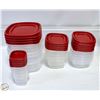 Image 1 : NEW 34-PIECE RUBBERMAID FOOD STORAGE SET