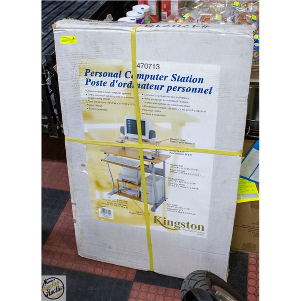 COMPUTER DESK UNASSEMBLED SEALED BOX