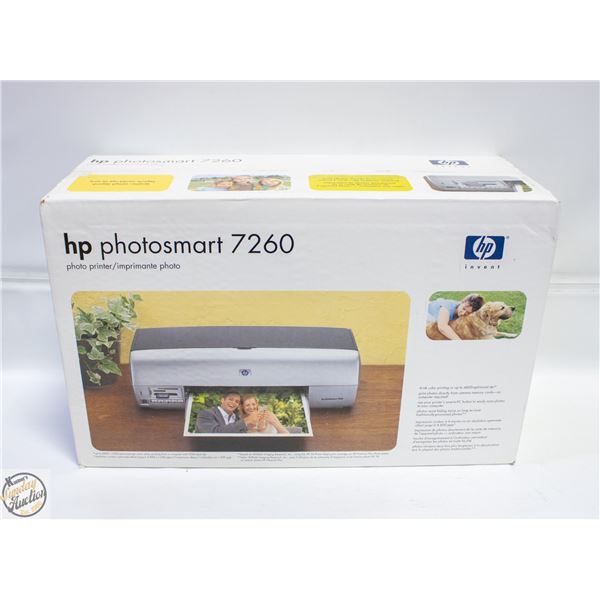 HP PHOTOSMART 7260 PRINTER IN BOX