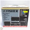 Image 1 : FISHER DOLBY SURROUND SOUND SYSTEM W BOX