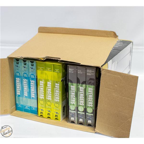 LARGE LOT VHS BOXED SETS W BOXES