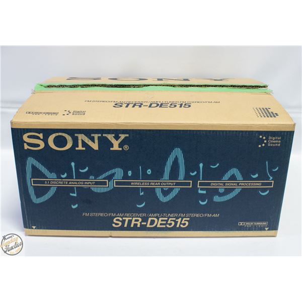 SONY STEREO RECEIVER W BOX STRDE515