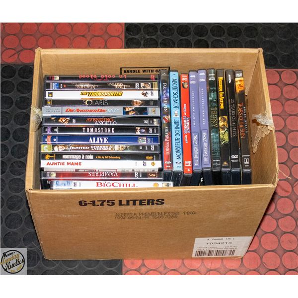 DOUBLE STACKED DVD FULL BOX MOVIES