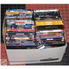 Image 1 : DOUBLE STACKED BOX FULL OF MOVIES ASSTD