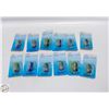 Image 1 : 12 NEW ASSORTED FISHING HOOKS JACKFISH/SALMON