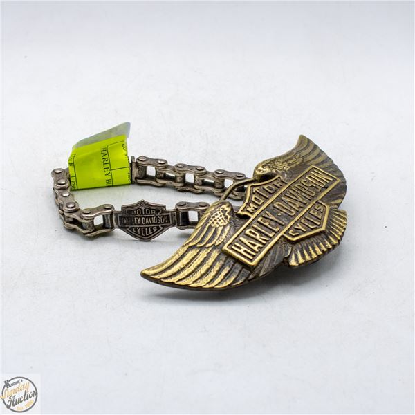 HARLEY BUCKLE AND BRACELET