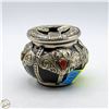Image 1 : VINTAGE HANDMADE MOROCCAN LIDDED ASHTRAY