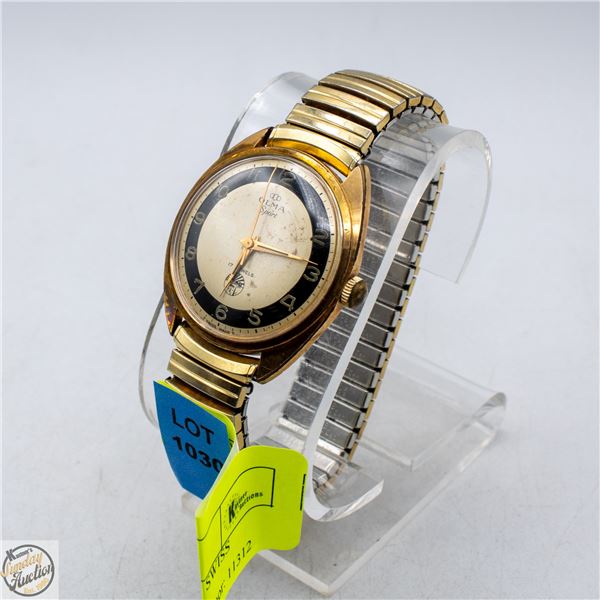OLMA SPORT 17 JEWEL SWISS AUTOMATIC VINTAGE