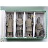 Image 1 : CHINESE TERRACOTTA WARRIORS IN ORIGINAL BOX