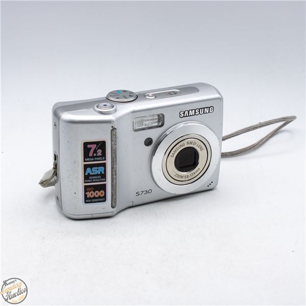 SAMSUNG S730 OPTICAL ZOOM DIGITAL CAMERA, TESTED
