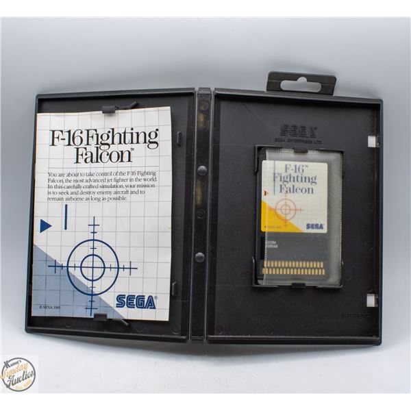 SEGA MASTER SYSTEM F-16 FIGHTING FALCON VIDEO