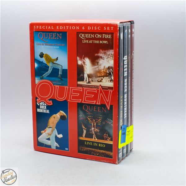 QUEEN 4 DVD BOX SET